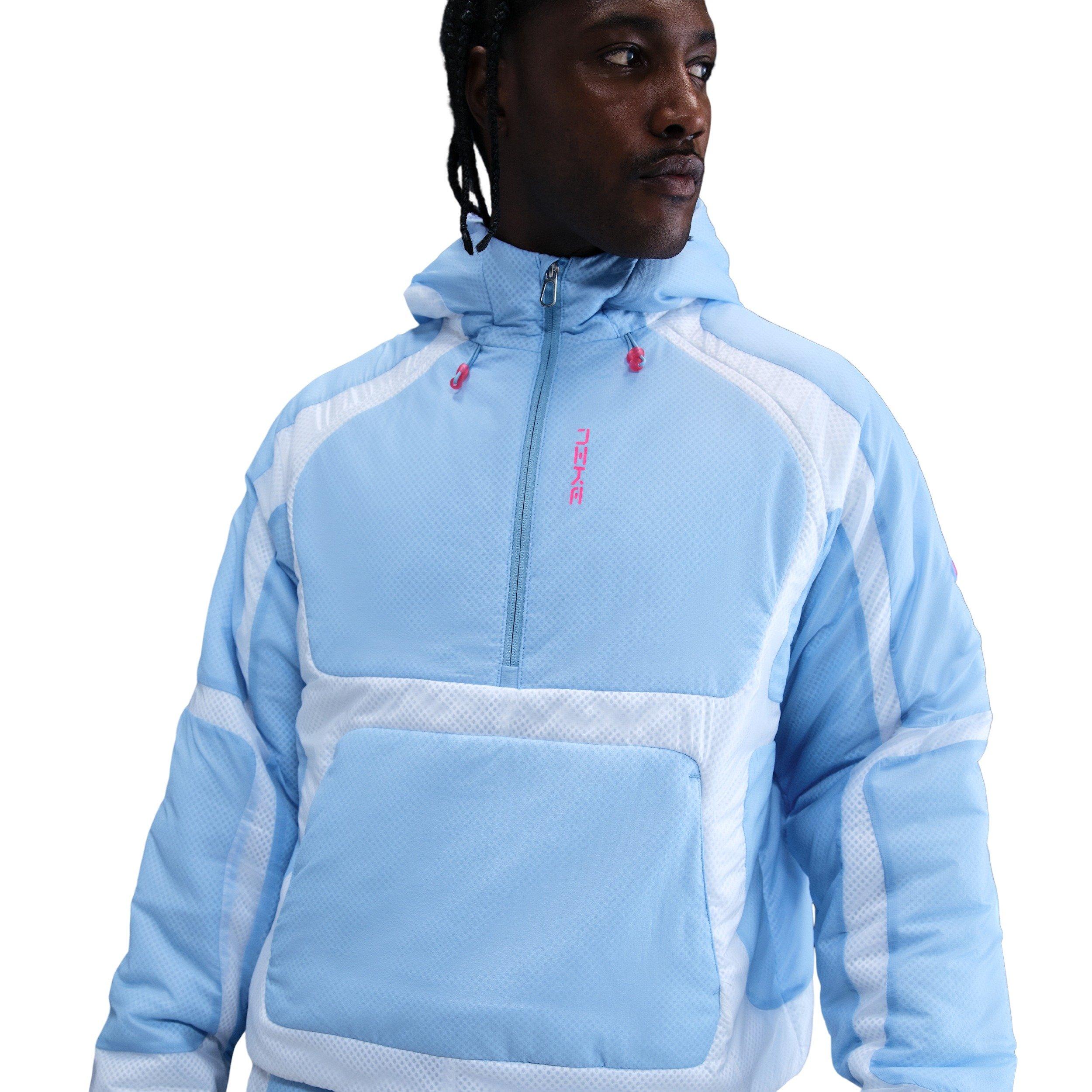 Nike Men's Project F.R.O.G. Sliced Pod Half-Zip Jacket - Blue